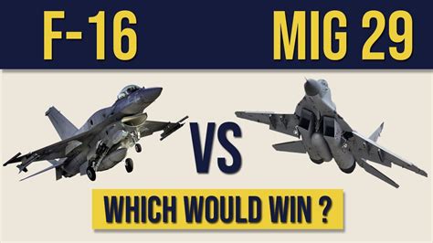 Mig 29 Vs F 16