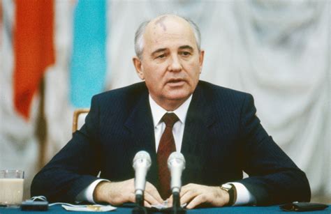 Mikhail Gorbachev in 1989