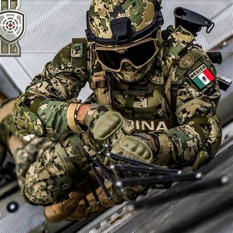 Militares de México en acción