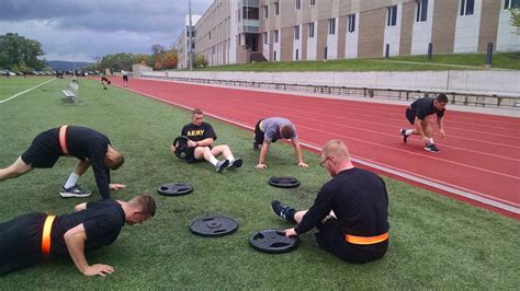 Cadets participating in athletic programs