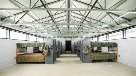 Military Barracks Interior