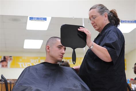 Military Base Exchange Barber and Beauty Services