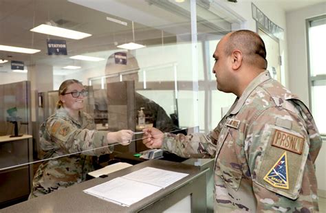 Personnel at the largest military base