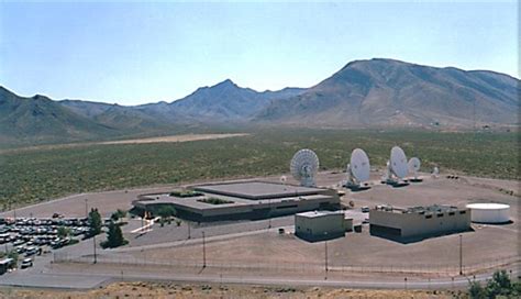 Military equipment being tested at the White Sands Missile Range