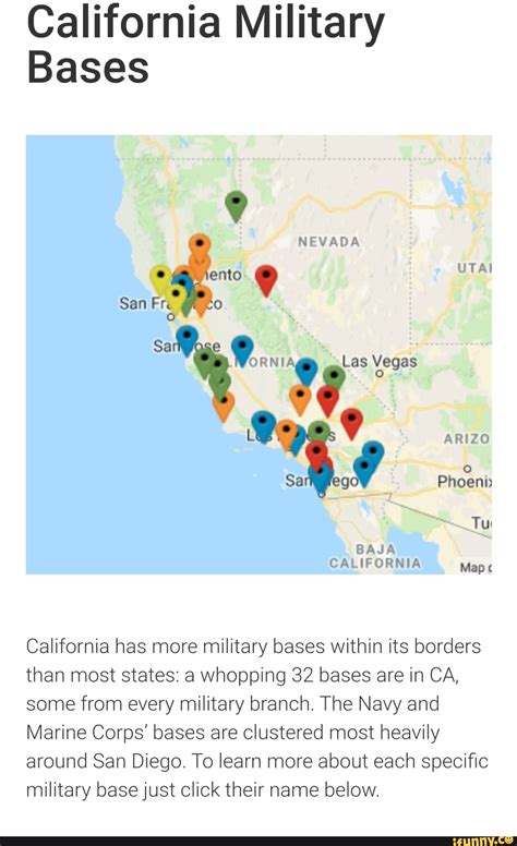 California Military Bases