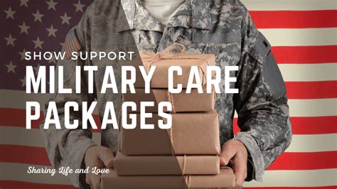 A care package for a deployed soldier