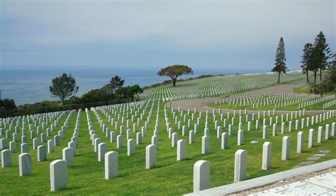 A military cemetery with taps being played