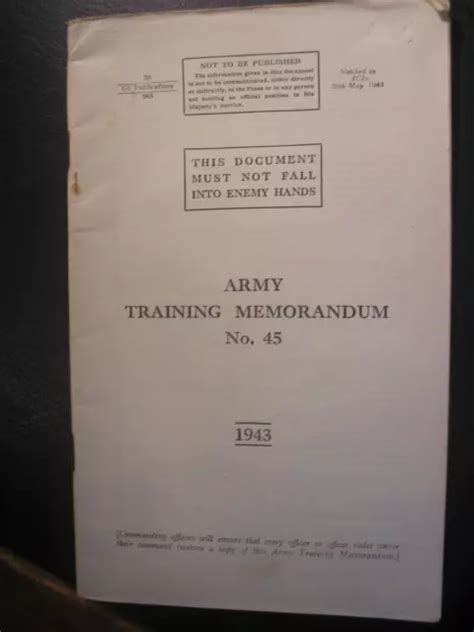 Military Click Training Manuals