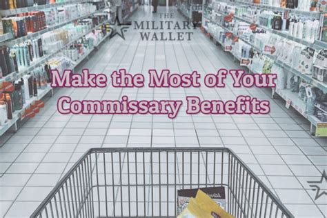 Commissary benefits in the military