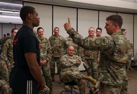 Military Cop Conducting Training Exercises