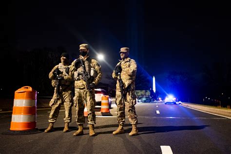 Military Cop Providing Security