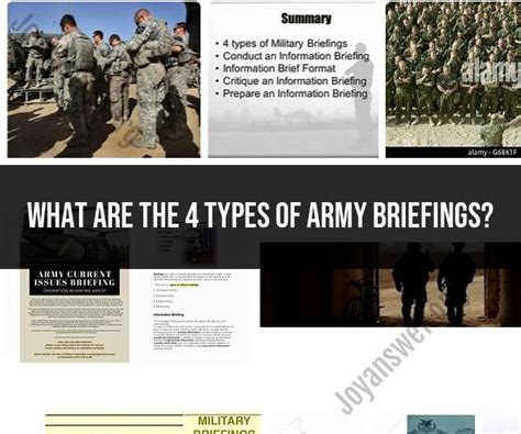 Military Deployment Briefings