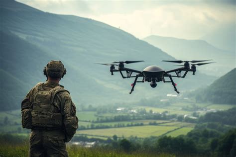 Military drone being used for lethal force