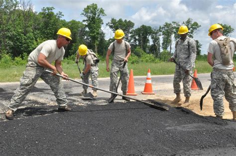 Military Engineers Building Road