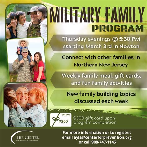 Military family programs