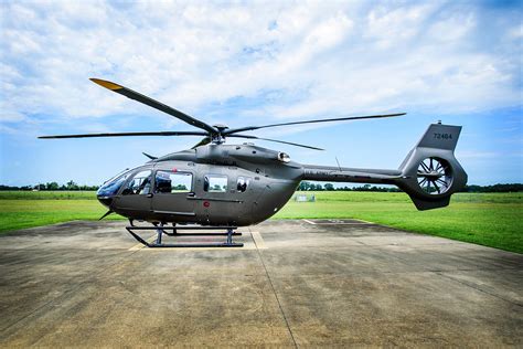 Military Helicopters in Flight