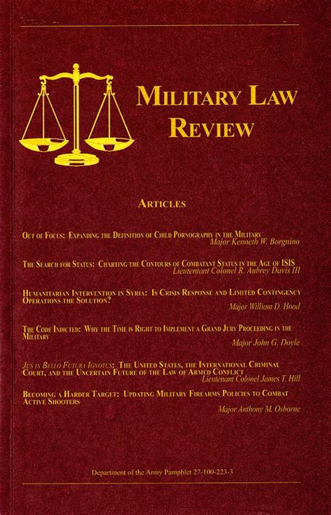 Military Law Books