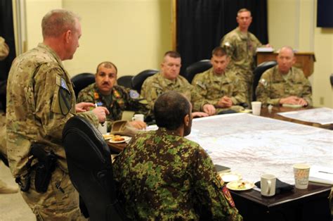 Military Lawyer in Meeting