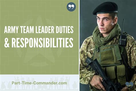 Military Leadership Responsibilities