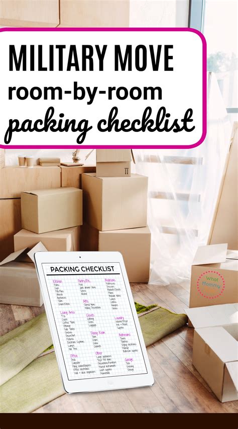 Military Move Checklist Image 8