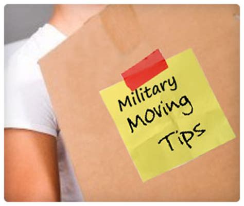 Military Move Tips