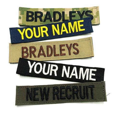 Military Name Tags