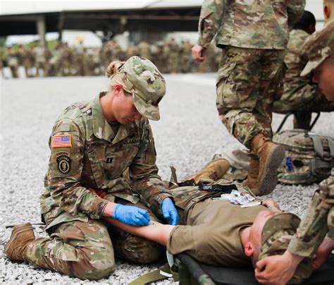 Military Nurses Providing Care to Civilians