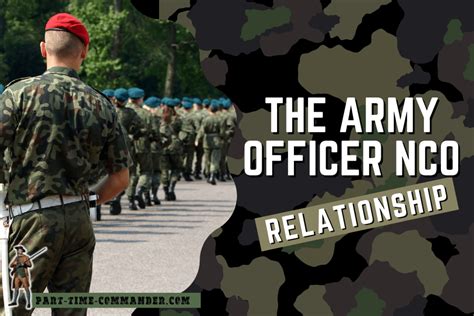 Military Officer Enlisted Personnel Relationships