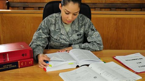 Military Paralegal in a Law Office