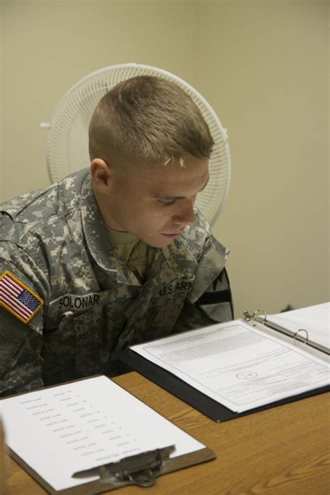 Military Paralegal Assisting with Trial Procedure