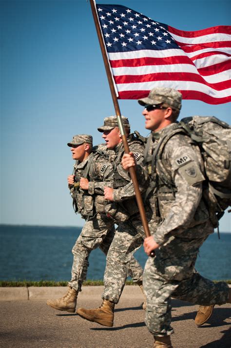 Military personnel in training exercises