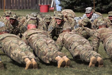 Military Physical Training Test Push-Ups