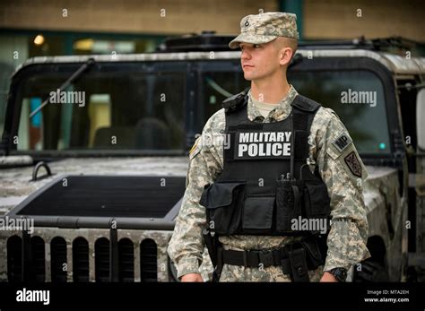 Military Police Officer in the National Guard