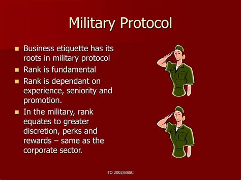 Military protocol and etiquette