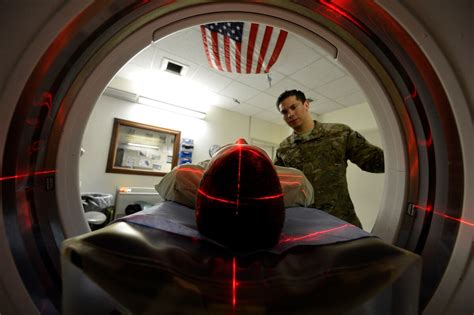 Radiologist in the military