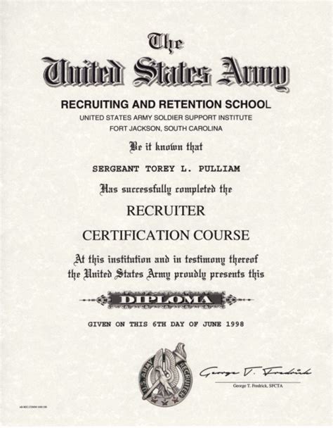 Military Recruiter Training Certification Image 4