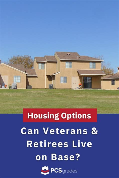 Military Retiree Housing Options