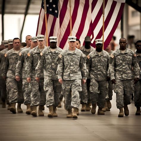 Ancient soldiers saluting their commanders