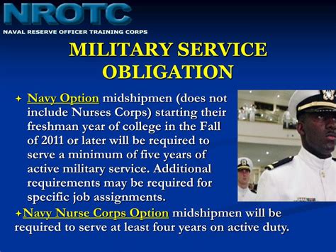 Military Service Obligations