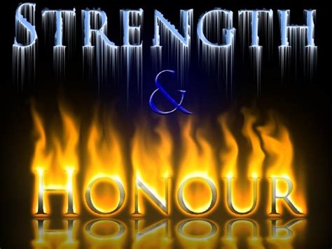 Military Strength And Honor