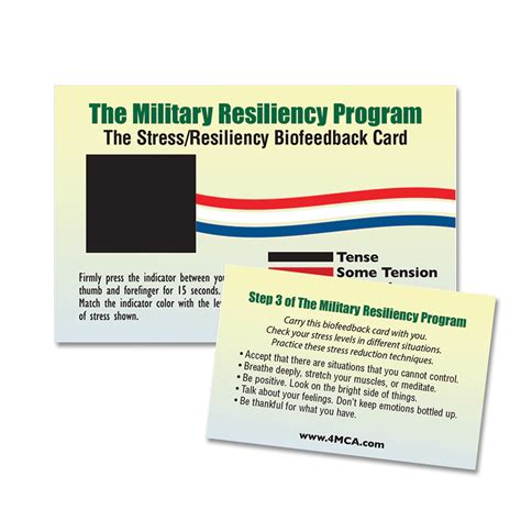 Military Stress Cards