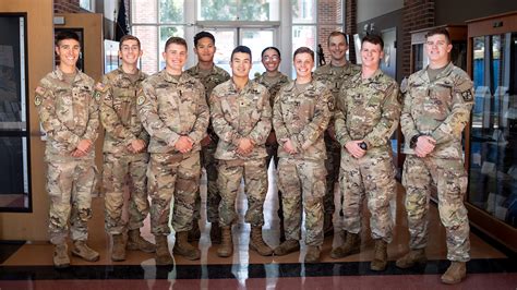 Military Students Graduating