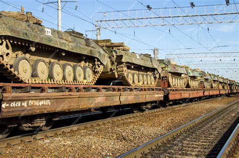 Military Tanks on Train 5