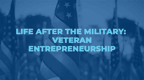 Military Veterans Entrepreneurship