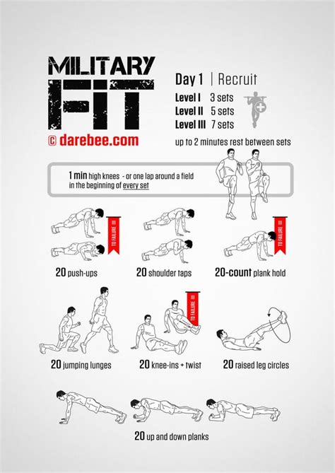 Military Workout Morning Routine