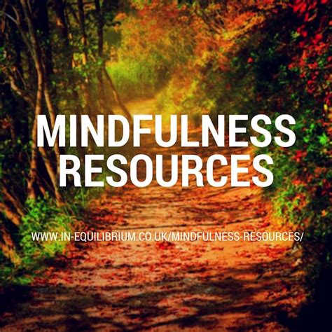 Mindfulness Resources