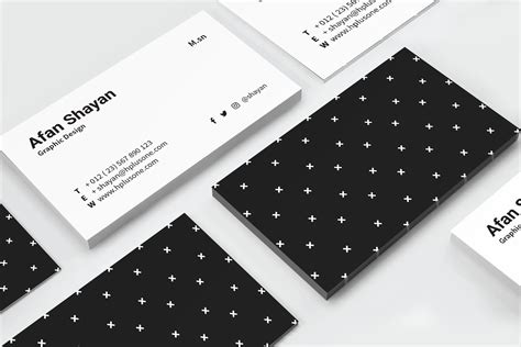 Minimalist Business Card Printable