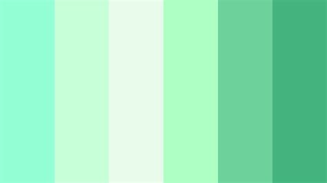 Mint green color