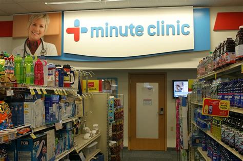 MinuteClinic services at CVS