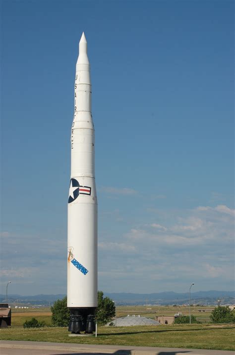 Minuteman Missile on display